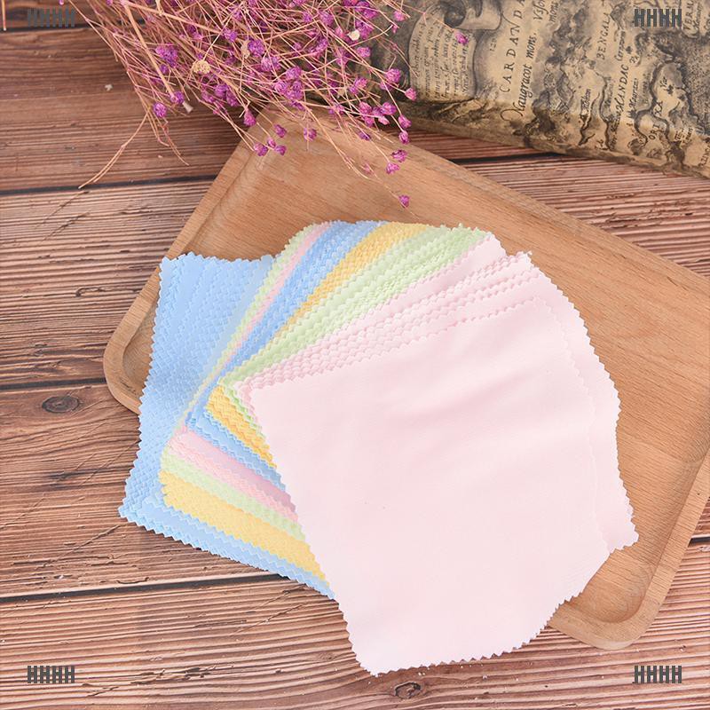 MICROFIBER Bộ 10 Khăn Lau Kính, Màn Hình Điện Thoại, Ống Kính