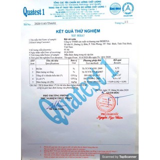 Bột rau củ quả Behena hộp 50g