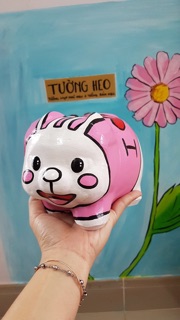 Heo đất handmade - thỏ Cony