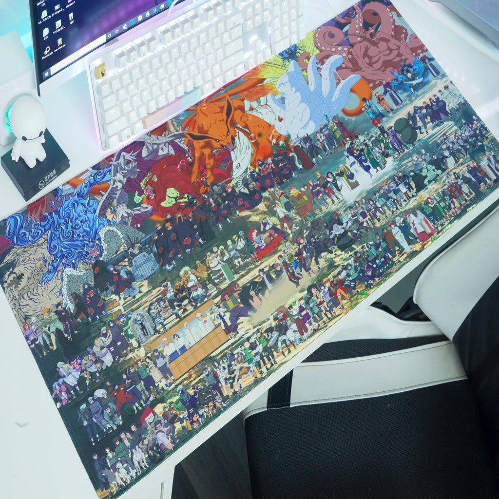 Pad chuột Naruto full nhân vật ( 90cmx40cmx2,5mm)