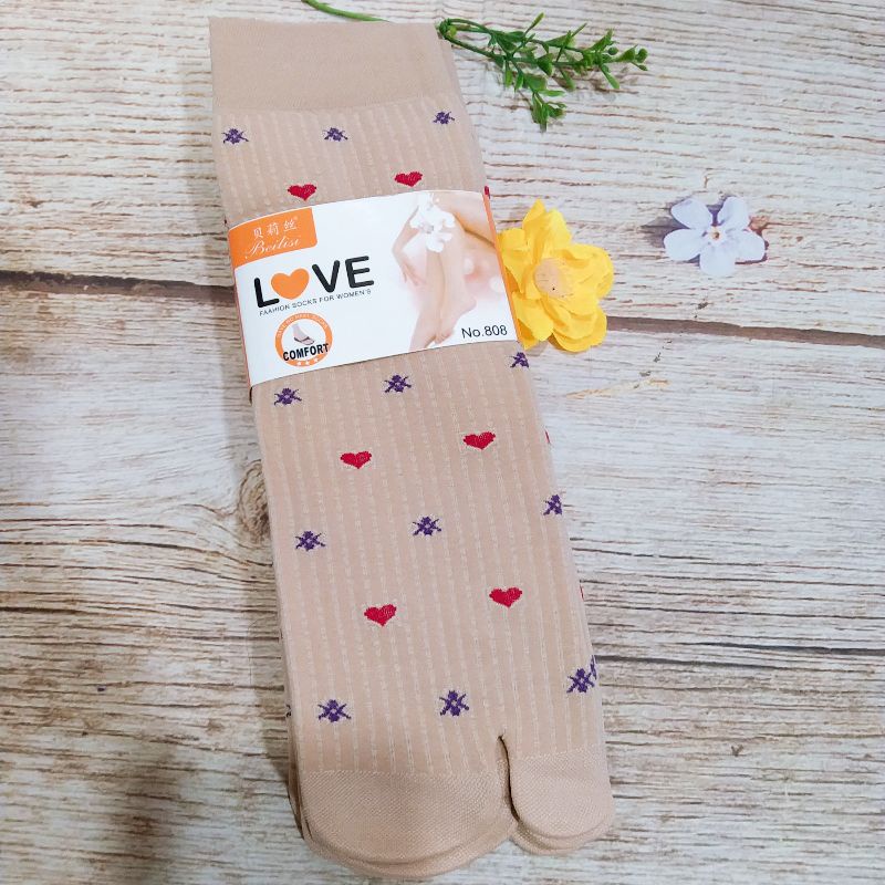 Vớ tất nữ xỏ ngón chống nắng loại dày, chống nắng tốt ( Vớ xốp loại tốt)