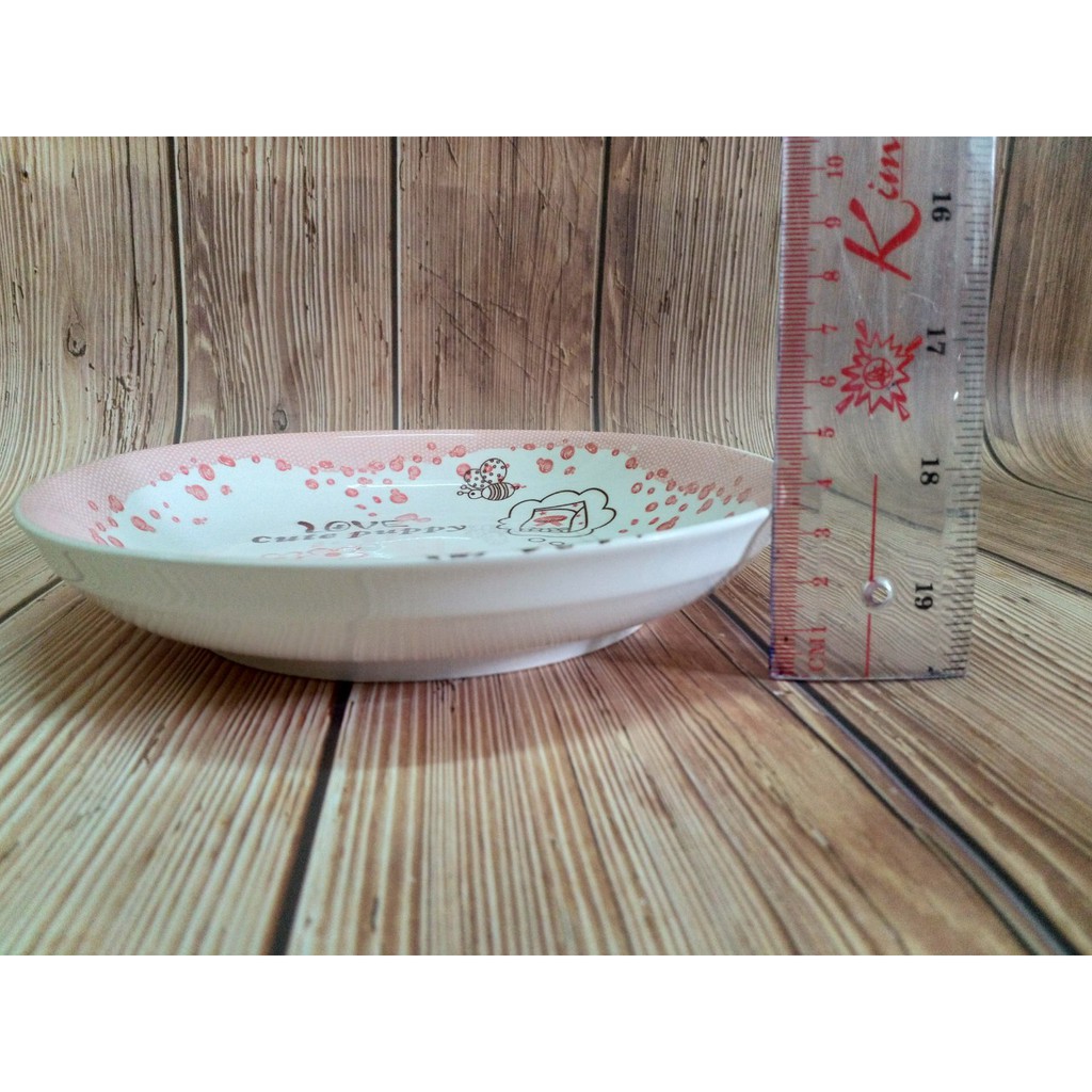 Dĩa hình chó con - 18cm