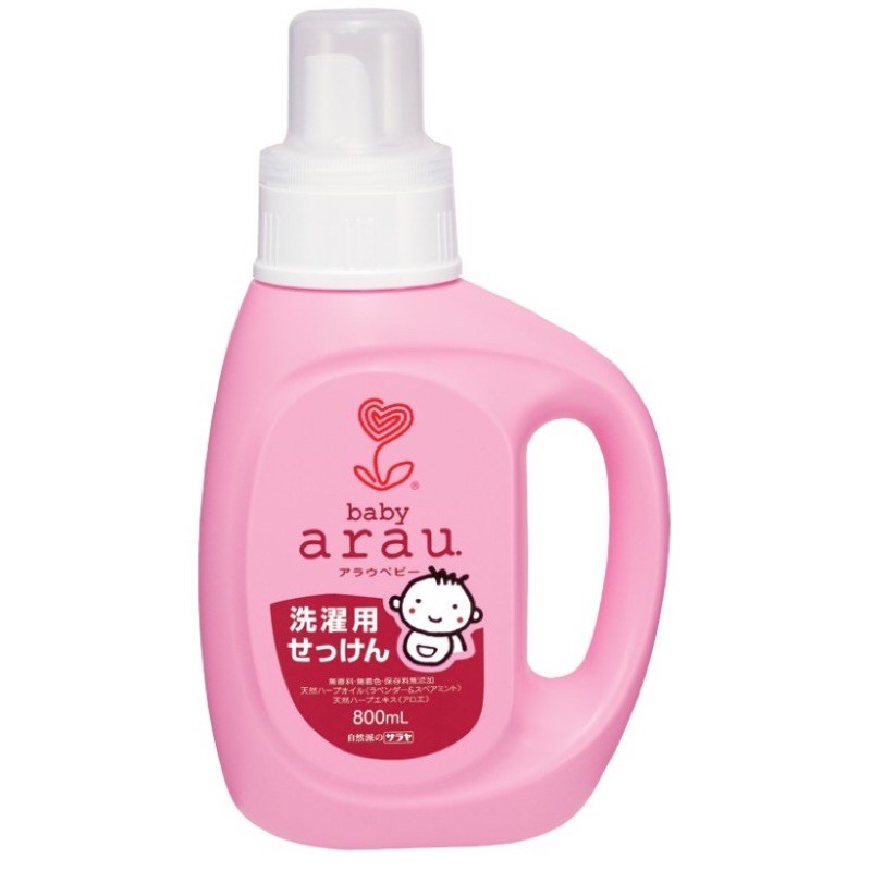 Combo Chai Tặng Túi Nước Giặt Arau Baby Nhập Khẩu Chính Hãng Nhật Bản