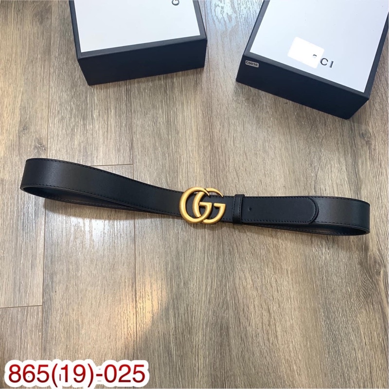 Thắt lưng nam cao cấp Gc hai mặt cao cấp full box + Bill-Ảnh thật shop chụp