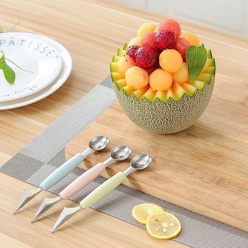 Dao tỉa hoa quả,cây xúc 2 đầu