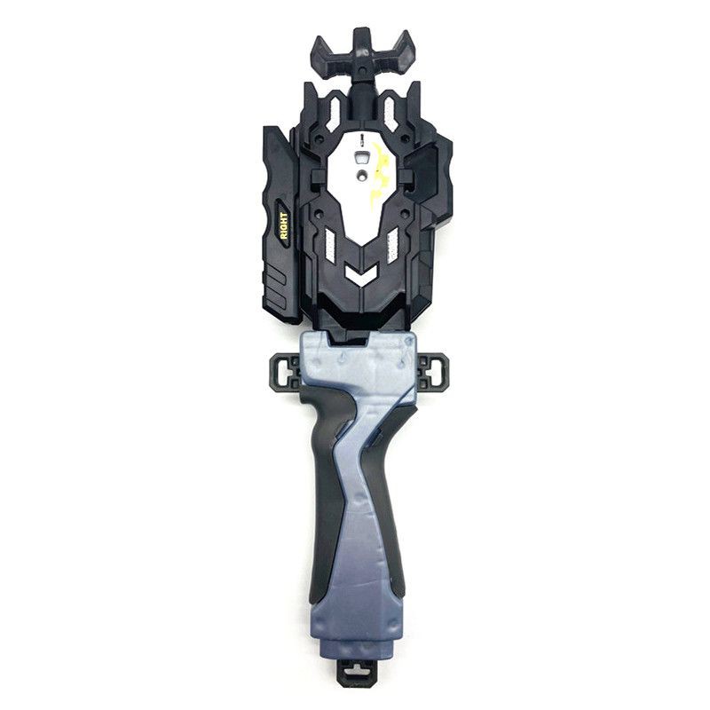 Set dĩa phóng và tay cầm đồ chơi con quay Beyblade Burst dây kéo trái/ phải vui nhộn dành cho trẻ em