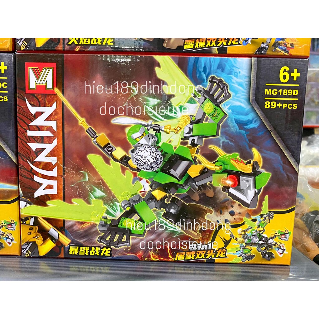 Lắp ráp xếp hình rồng của ninja MG 189