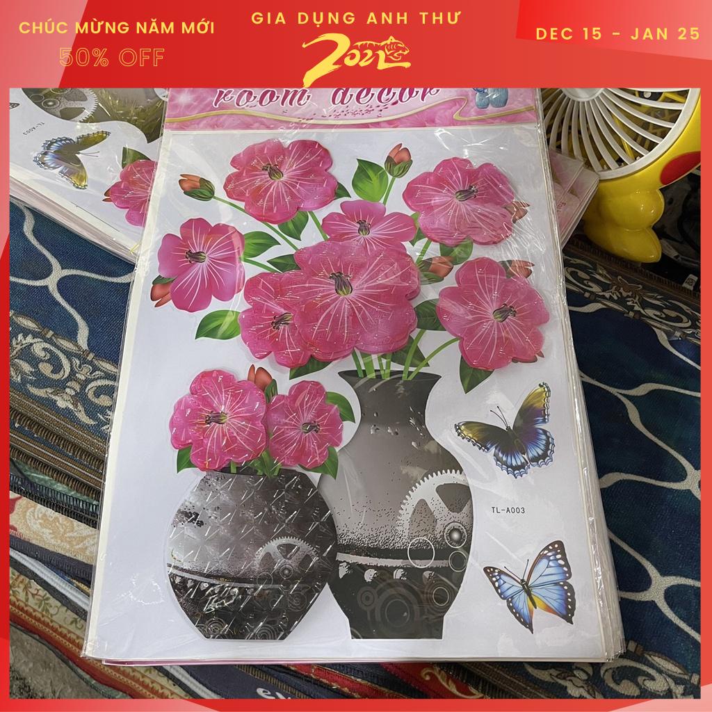 Tranh Hoa Nổi 3D Dán Tường  Trang Trí Phòng Đẹp MắtCó Keo Dán | BigBuy360 - bigbuy360.vn