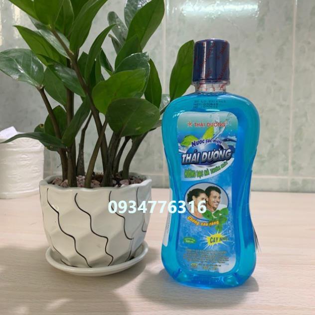 ✅ Nước súc miệng hương bạc hà thái dương (chai 500ml)