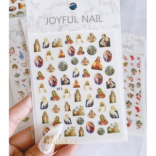 Sticker 3D - Hình Dán Móng Tay Thiên Thần Nhỏ
