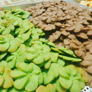 Bánh quy trà xanh_ cacao
