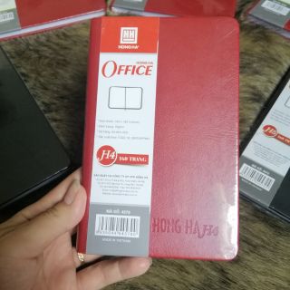 Sổ da hồng hà office h4