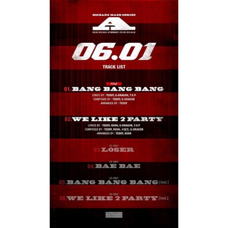 [Big Bang] Made Series - A/a