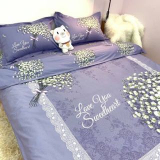 Cotton hoa nhí tím