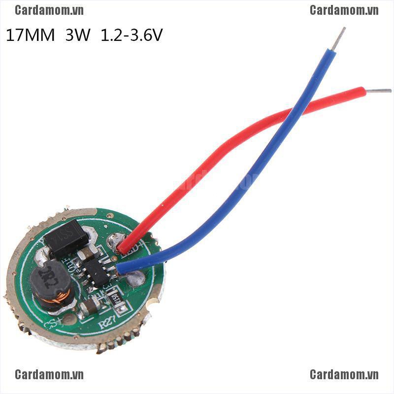 Đèn LED Chất Lượng Cao 17mm / 20mm DC 3.7V 1 / 5