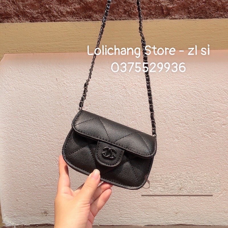 Túi mini đeo chéo CN trần trám to hàng loại đẹp full hộp