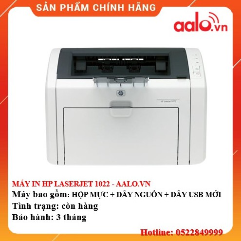 MÁY IN HP LASERJETT 1022 ĐÃ QUA SỬ DỤNG - AALO.VN