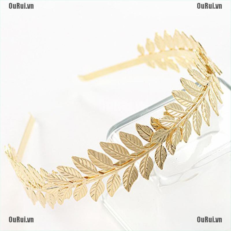Băng Đô Cài Tóc Hình Chiếc Lá Thời Trang Cho Nữ