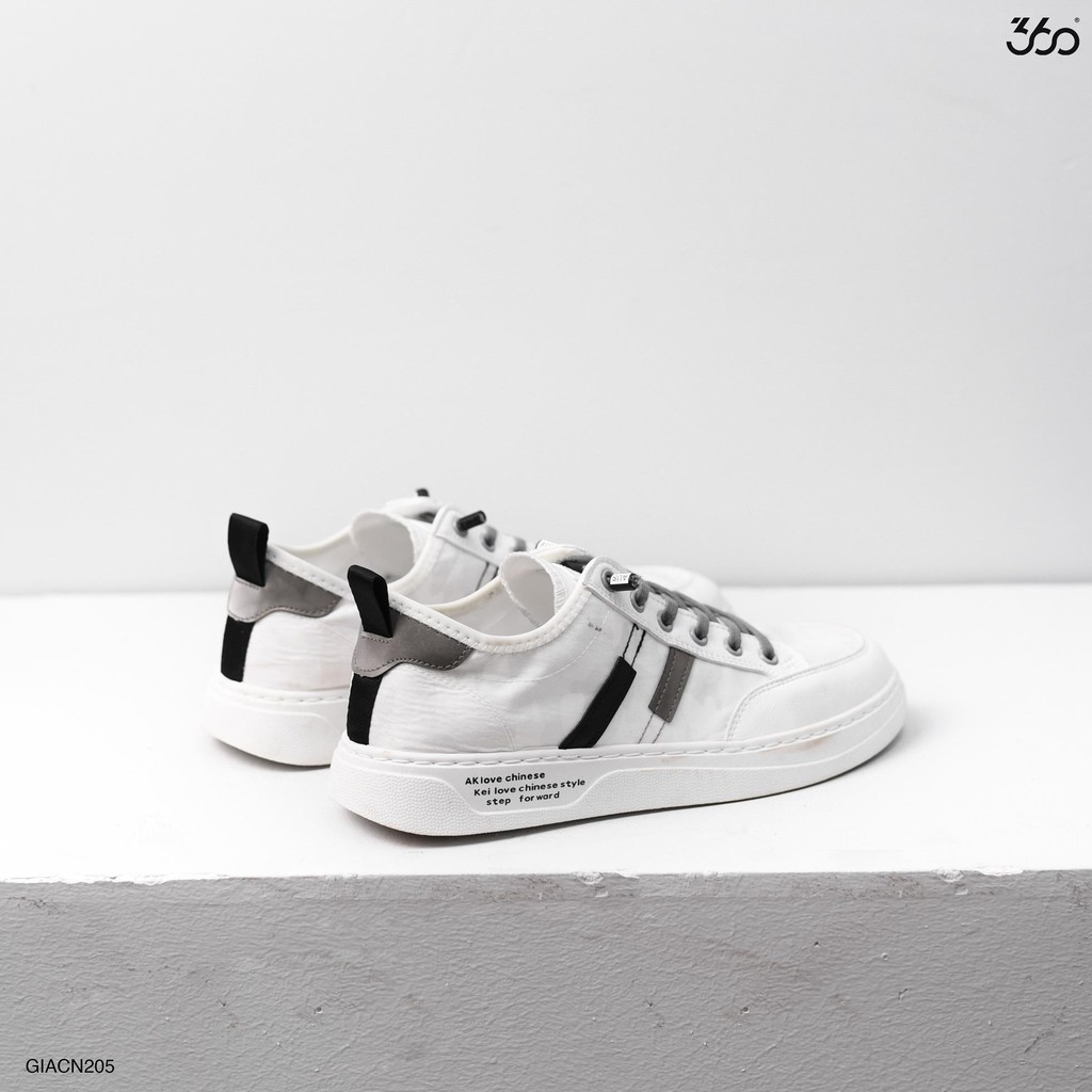 Giày sneaker nam thương hiệu 360 BOUTIQUE trẻ trung, phong cách - GIACN205