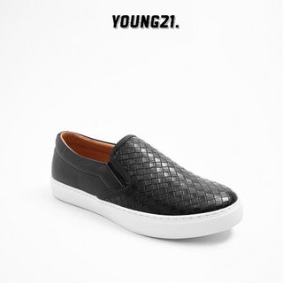 sale 12-12 Giầy lười nam slipon đan lưới đen hot nhất 2020