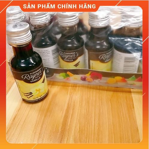 Hương vani Rayner’s 28 ml  nguyên liệu tao hương vị dùng trong pha chế nấu ăn làm bánh.....
