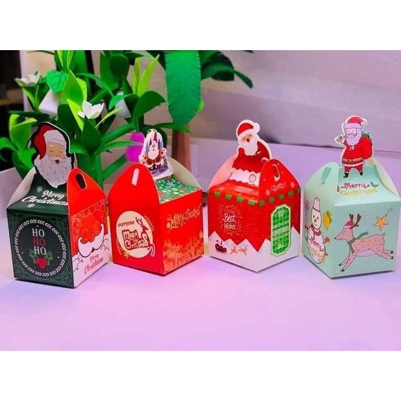 Hộp quà Noel 3D (hàng đẹp loại 1)