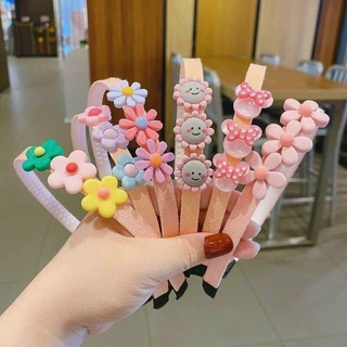 🍒🍓🍅Cài tóc hồng đính hoa quả cho bé🥑🥝🥥