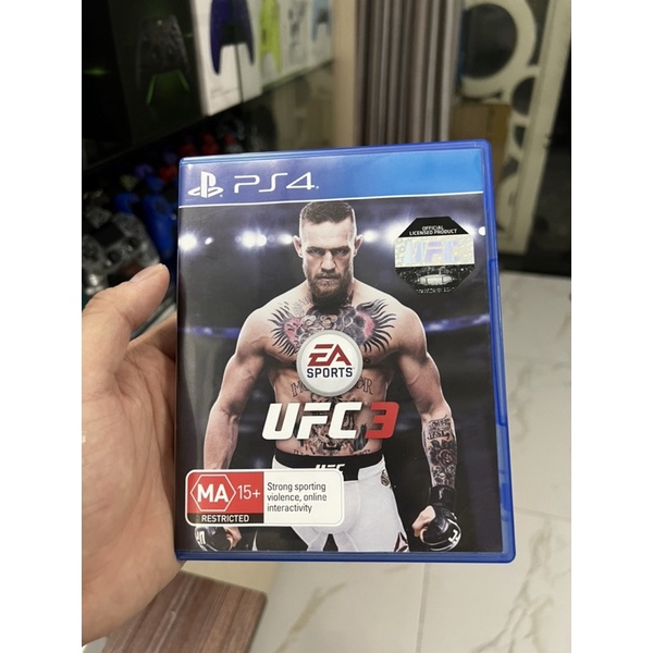 Đĩa chơi game PS4: UFC 3