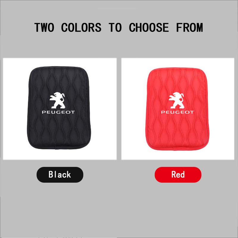 Đệm Da Lót Hộp Tỳ Tay Chống Thấm Nước Cho Peugeot 308 206 208 3008 508 408 207 405 407 2008 5008 306 307 RCZ