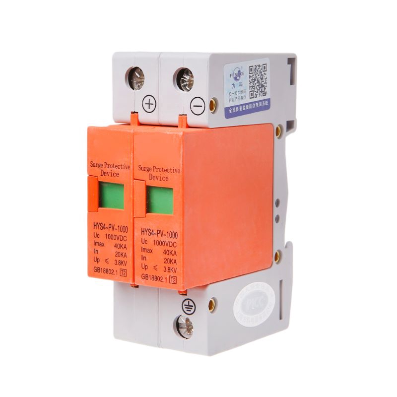 HYS4 Surge Protective Device SPD House DC Lightning Surge Protector 2 Pole 20KA~40KA