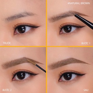 Kẻ mày Lemonade Want It Got It Dual Eyebrow 2g+2ml