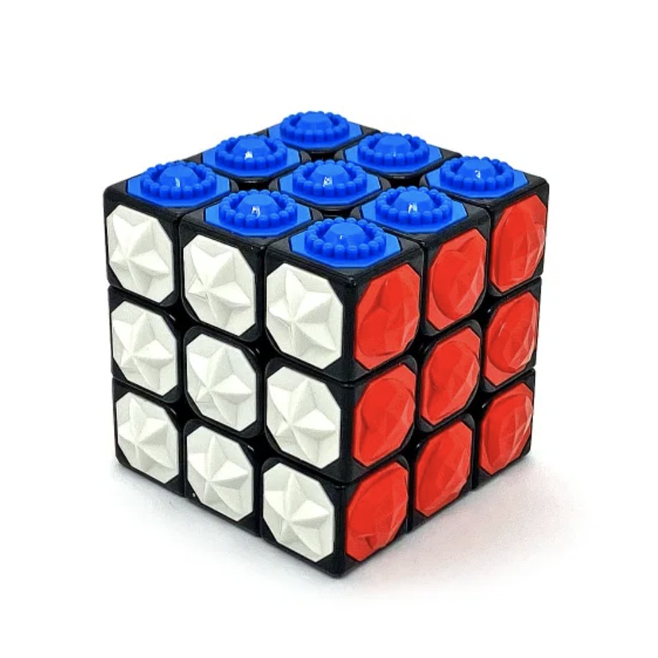 Rubik 3x3 YJ Blind 3x3x3 Cube Rubik Dành Cho Người Khiếm Thị