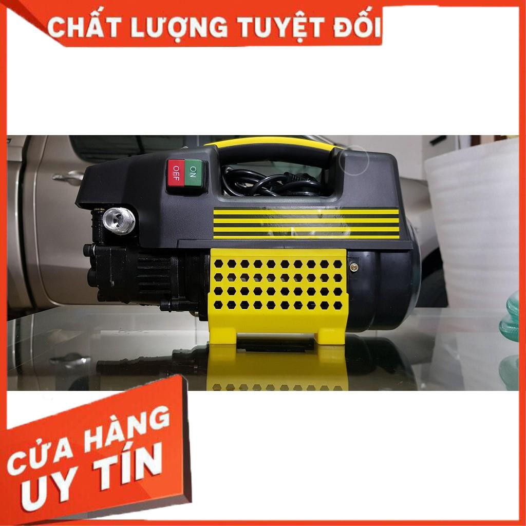 Máy xịt rửa mini - máy rửa xe - 1800W - motor từ- tự hút nước