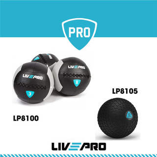 Bóng đập thể lực 8kg LP8100 / LP8105 - Wall ball / Slam ball - thương hiệu Livepro