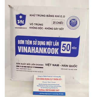 BƠM TIÊM/ CHO ĂN VINAHANKOOK 50cc