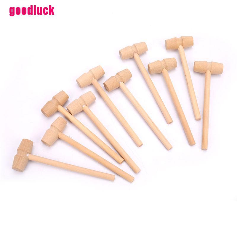 Bộ 10 Búa Gỗ Đồ Chơi mini Vui Nhộn