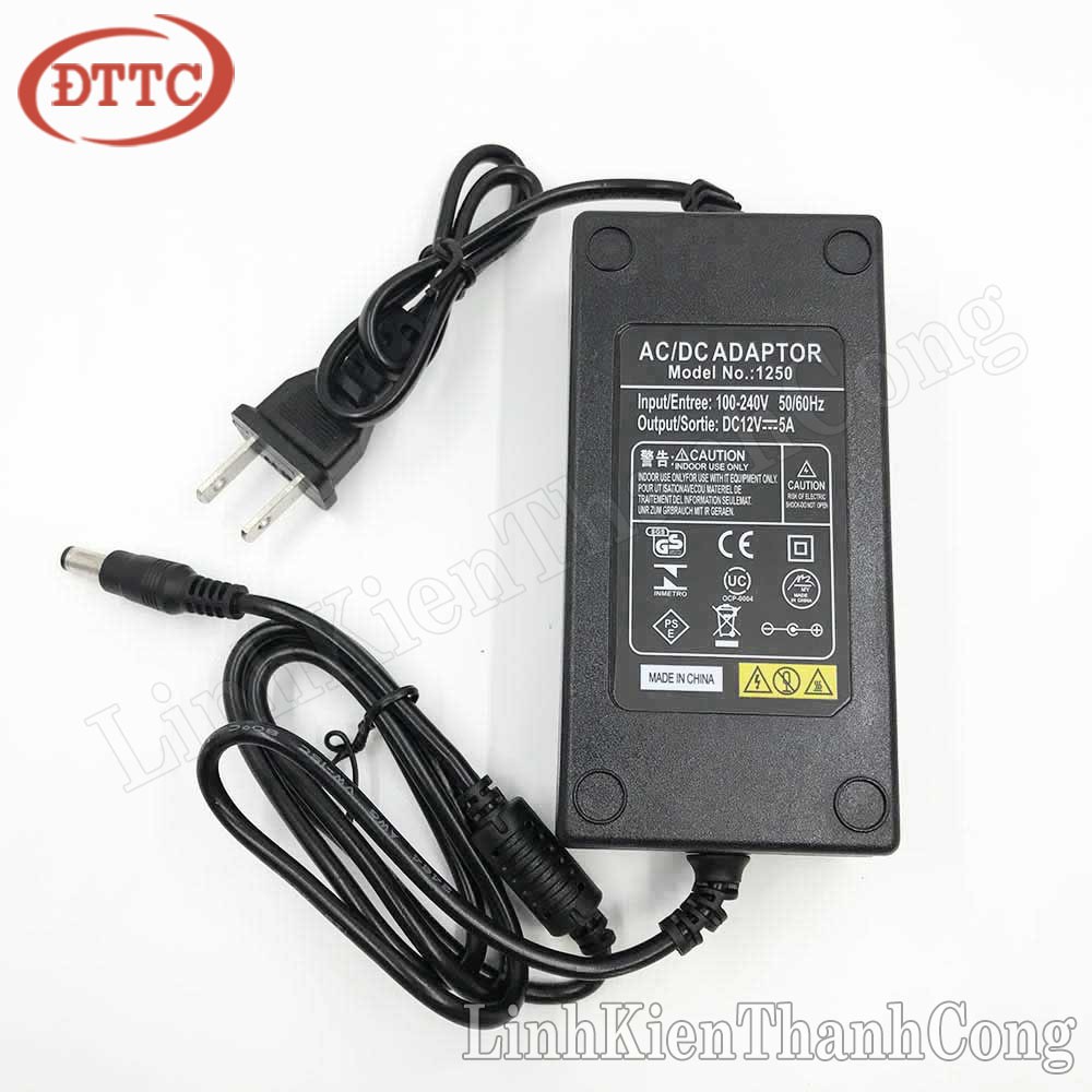Nguồn Adapter 12V 5A