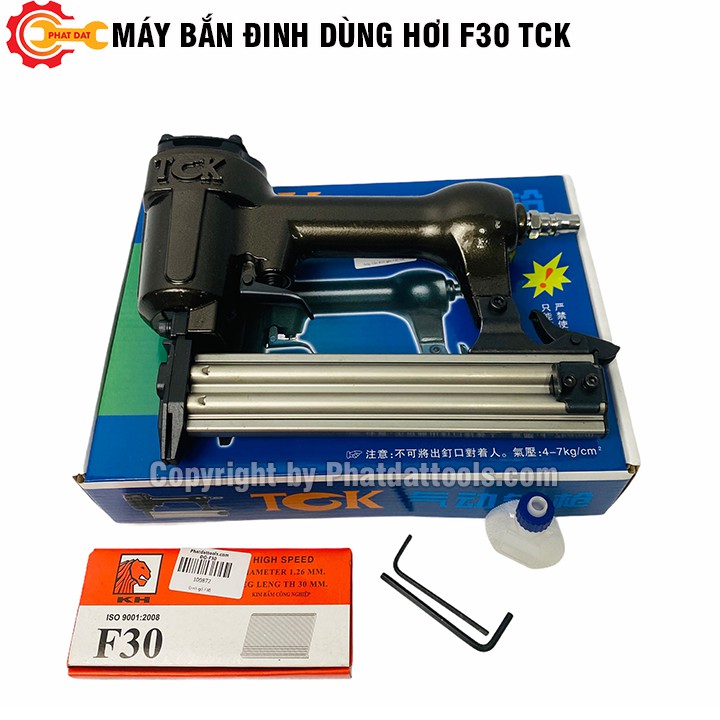Máy Bắn Đinh Gỗ Dùng Hơi F30 TCK