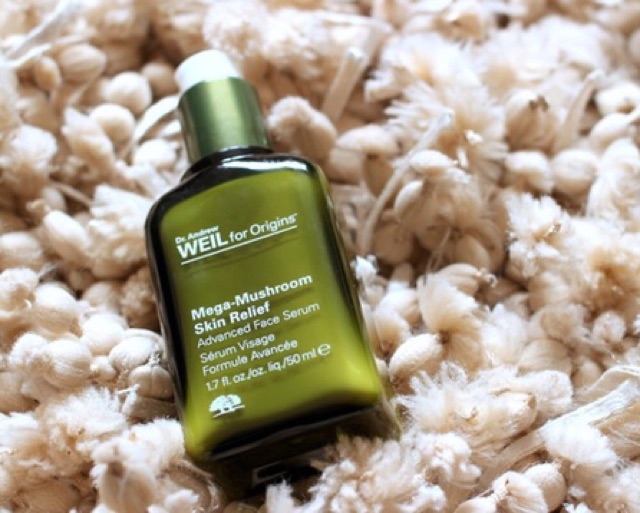 Serum dưỡng phục hồi da Dr. Andrew Weil for Origins Mega-Mushroom skin relief advanced face!!!