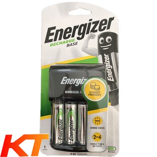 Máy sạc pin energizer kèm 4 viên pin AA 1300MAH (CHVC4)