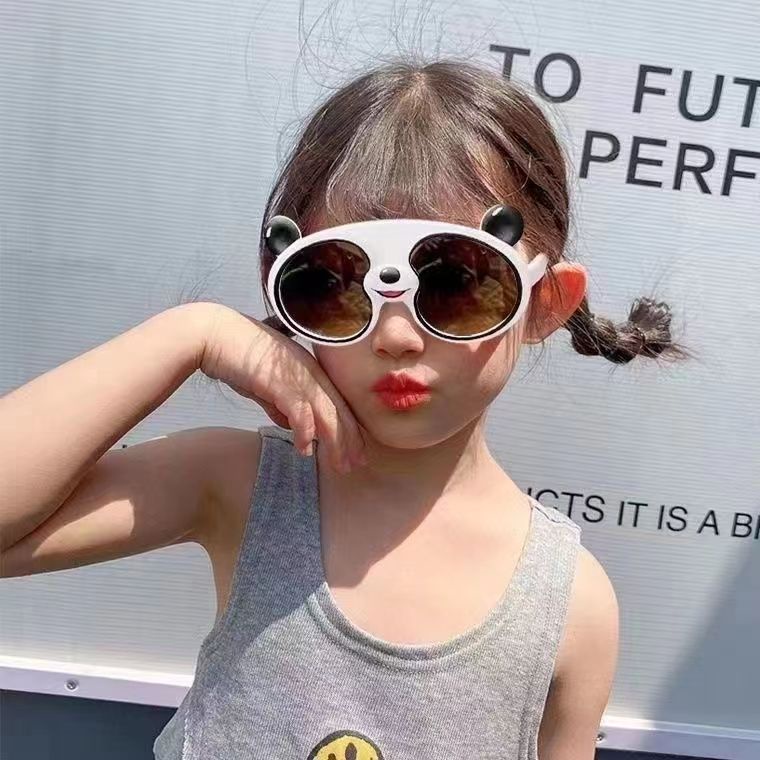 Kính mắt bé mắt gấu trúc chống tia UV siêu hot 2022