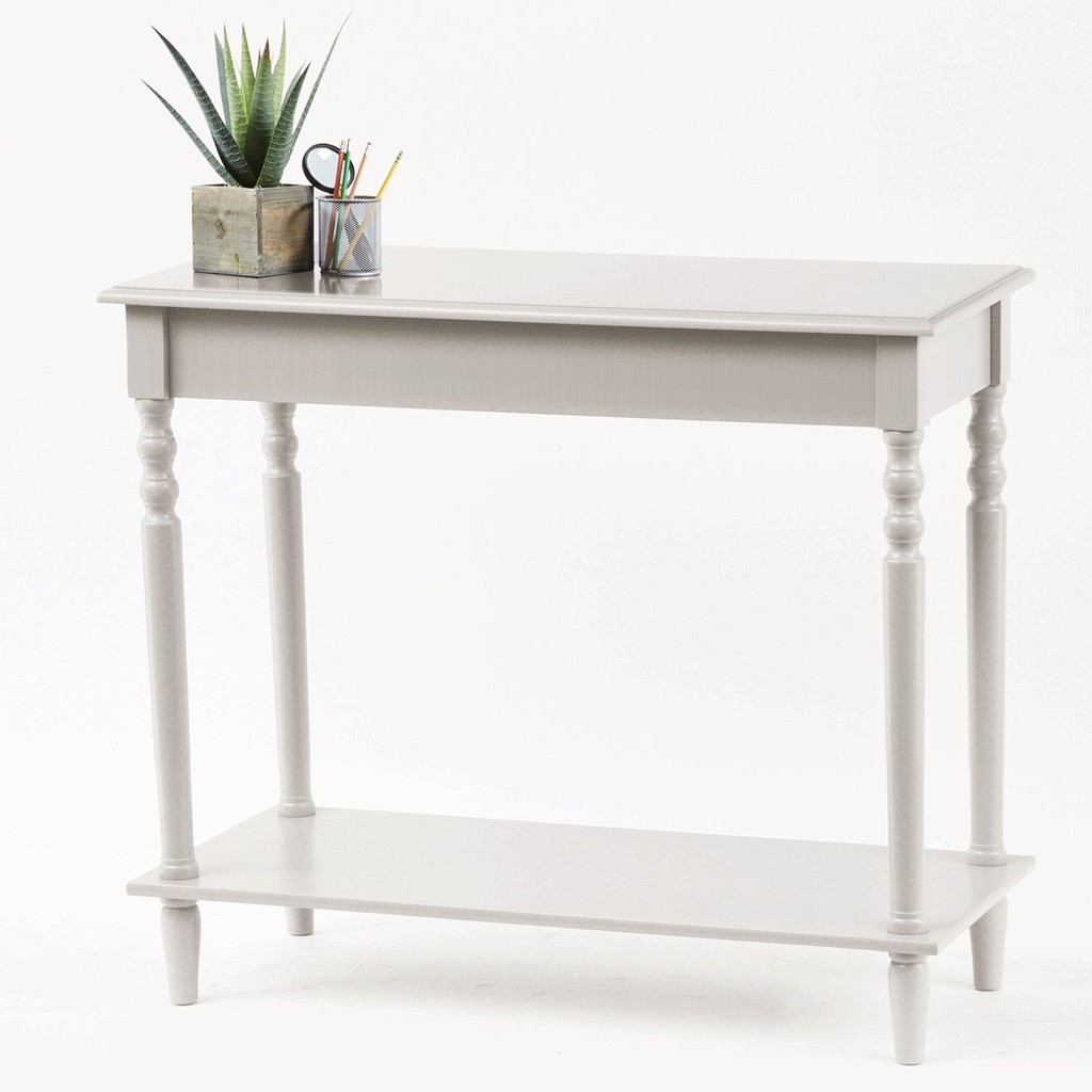 Bàn console chân tiện Viet Home Decor 9001WHI