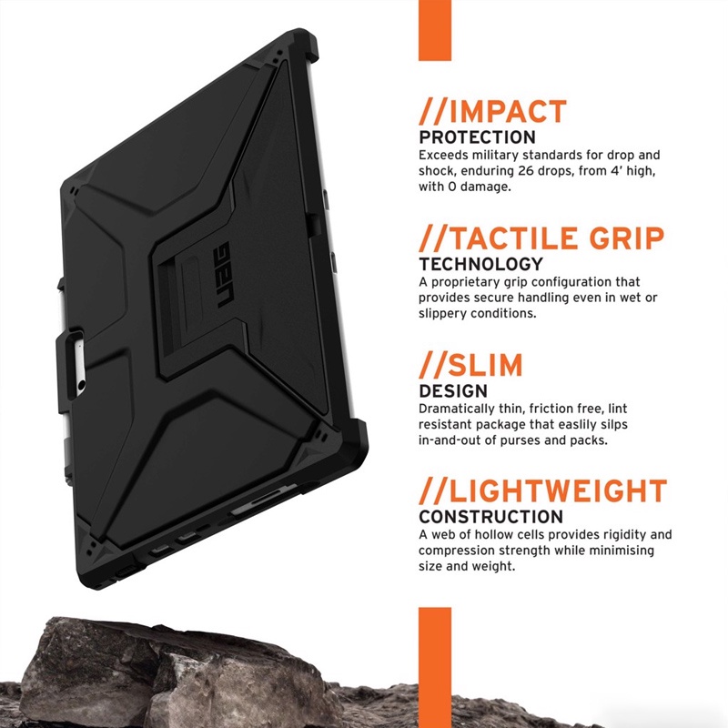 Ốp Lưng Microsoft Surface Pro 8 chính hãng UAG dòng Metropolis SE