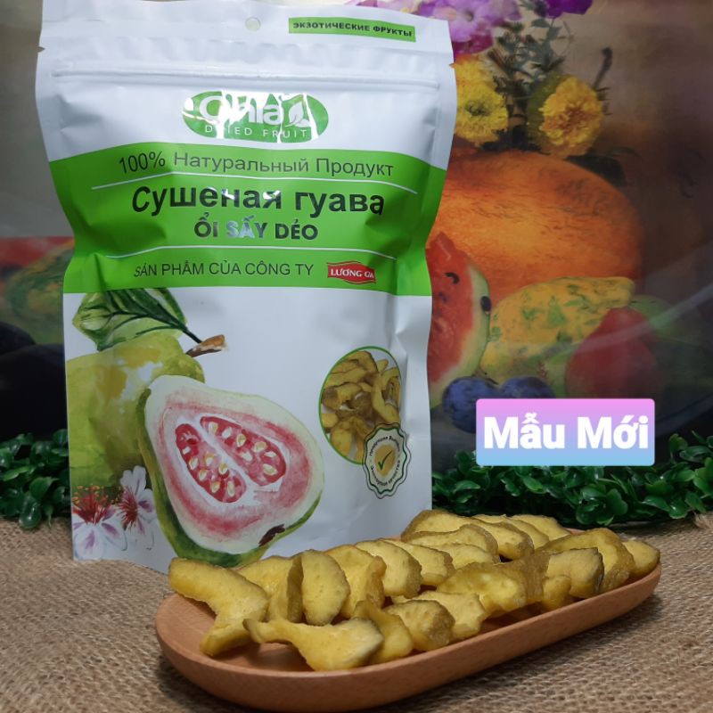 Ổi Sấy Dẻo Lương Gia 500 GR Hàng Chuẩn Xuất Khẩu