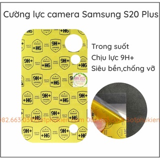Miếng Dán Cường Lực Bảo Vệ Camera Cho Samsung Galaxy S20 Ultra Note 10 S10 Lite Plus