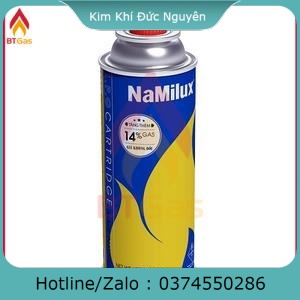 Lon gas mini NaMilux - Hàng chính hãng kim khí đức nguyên