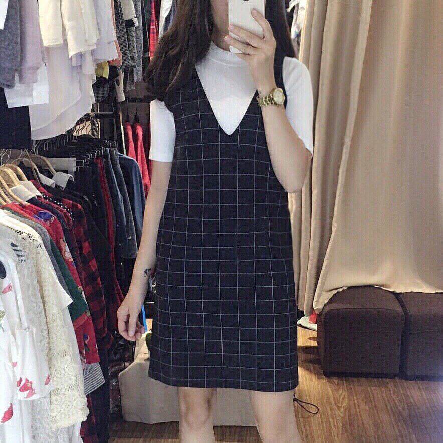 Váy yếm zara