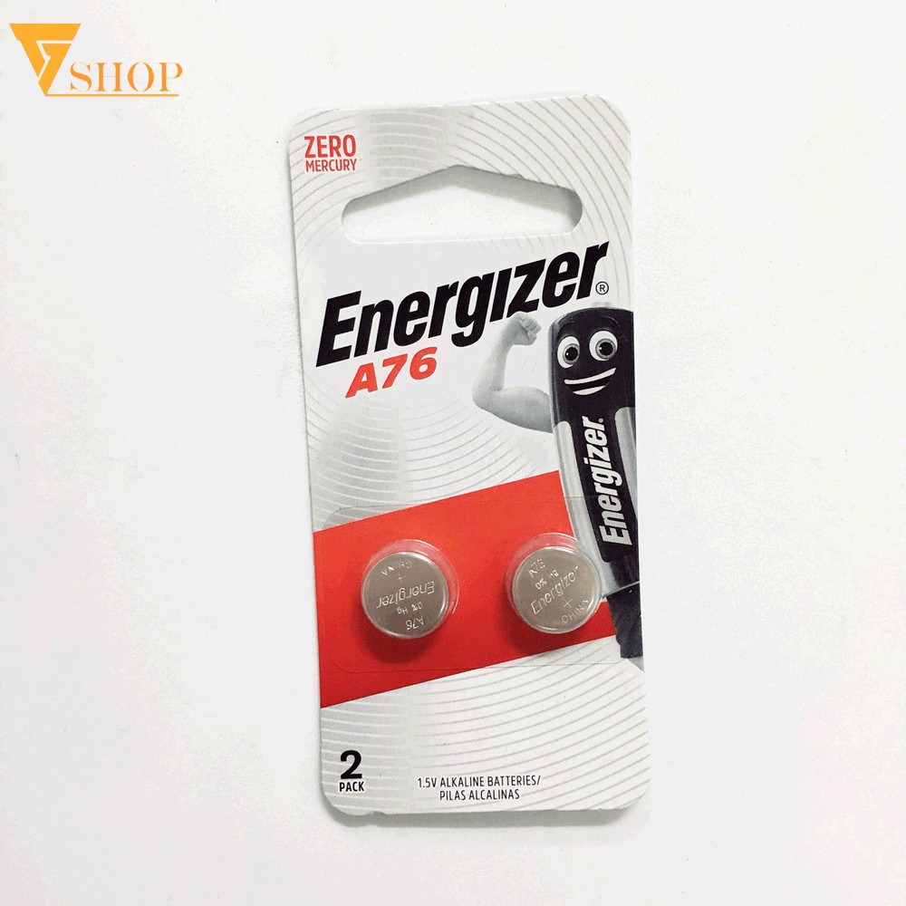 Pin A76 LR44 Energizer Alkaline 1,5V chính hãng