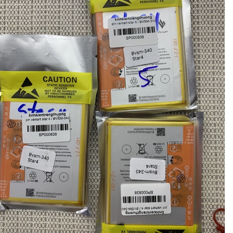 Pin điên thoại công ty Vsmart Star 4 / BVS M 340