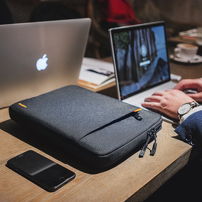 TÚI CHỐNG SỐC TOMTOC (USA) 360° Protective MACBOOK 13/13.3/15/16&quot; Black - A13 - HÀNG CHÍNH HÃNG